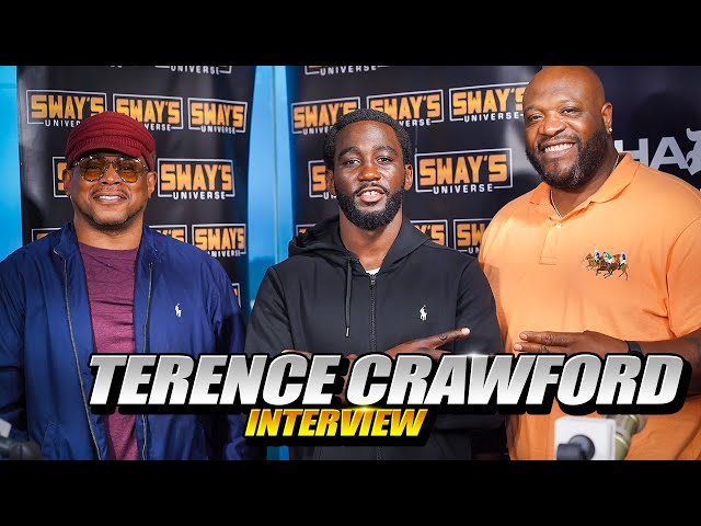 Video thumbnail for TERENCE CRAWFORD On Fighting TANK DAVIS, Investments, ERROL SPENCE Rematch | SWAY’S UNIVERSE