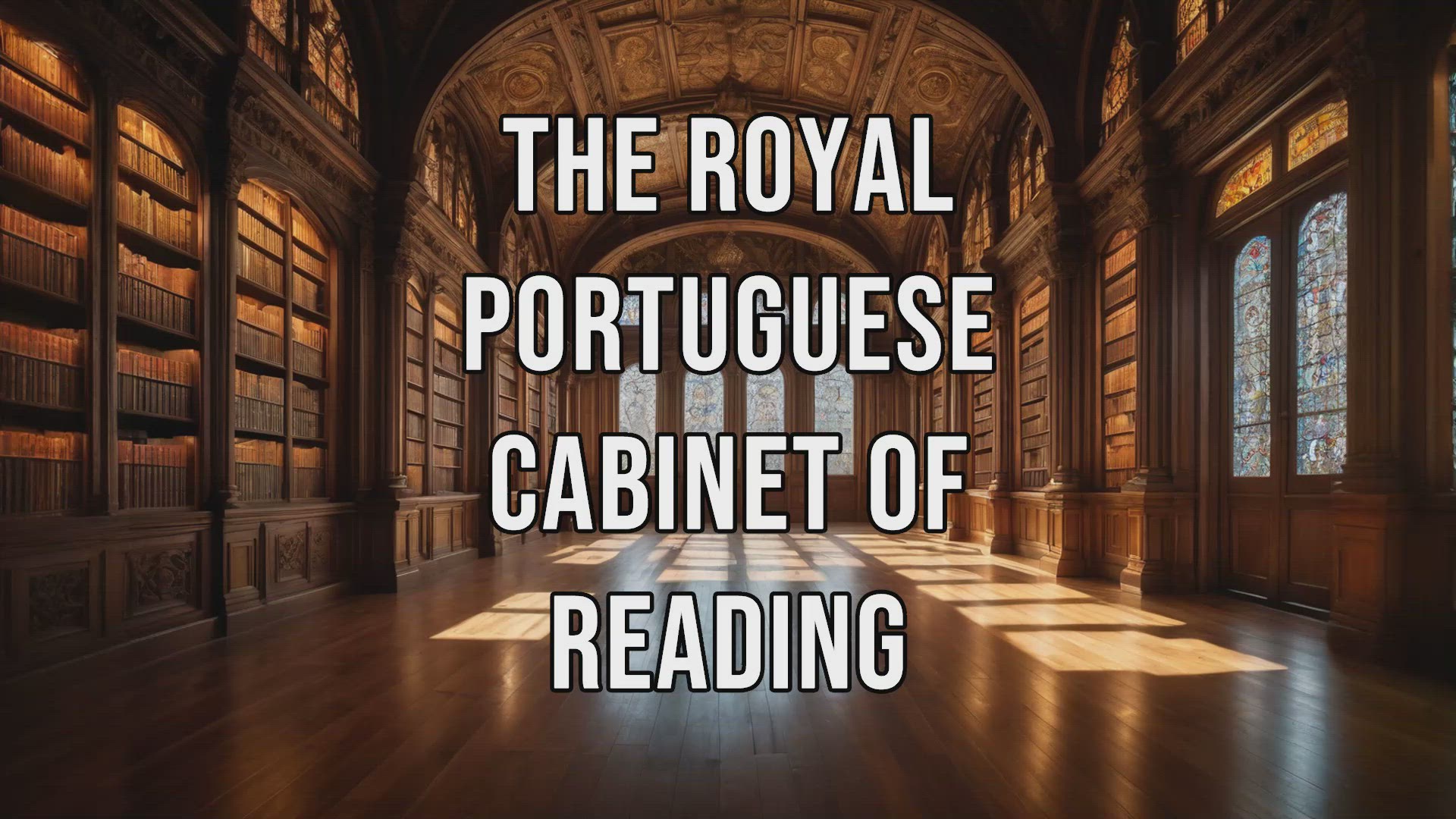 'Video thumbnail for The Royal Portuguese Cabinet of Reading'