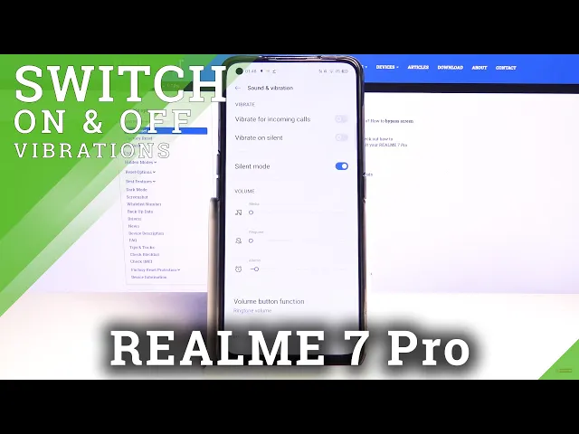 Video thumbnail for How to Change Vibration Settings in REALME 7 Pro – Find Vibration Settings