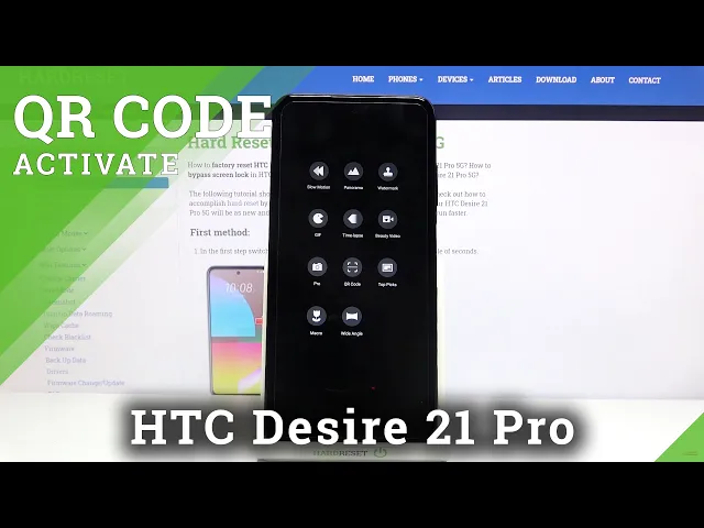 Video thumbnail for How to Allow Camera in HTC Desire 21 Pro to Scan QR Codes – QR Code