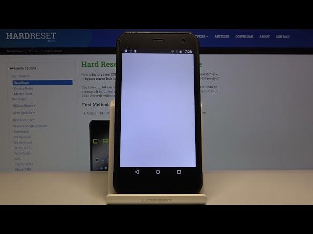 Video thumbnail for Check All Device Specs – CYRUS CS40 Freestyle Info in Settings App