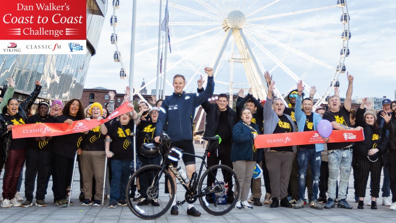 Video thumbnail for Dan Walker's Coast to Coast Challenge | Classic FM