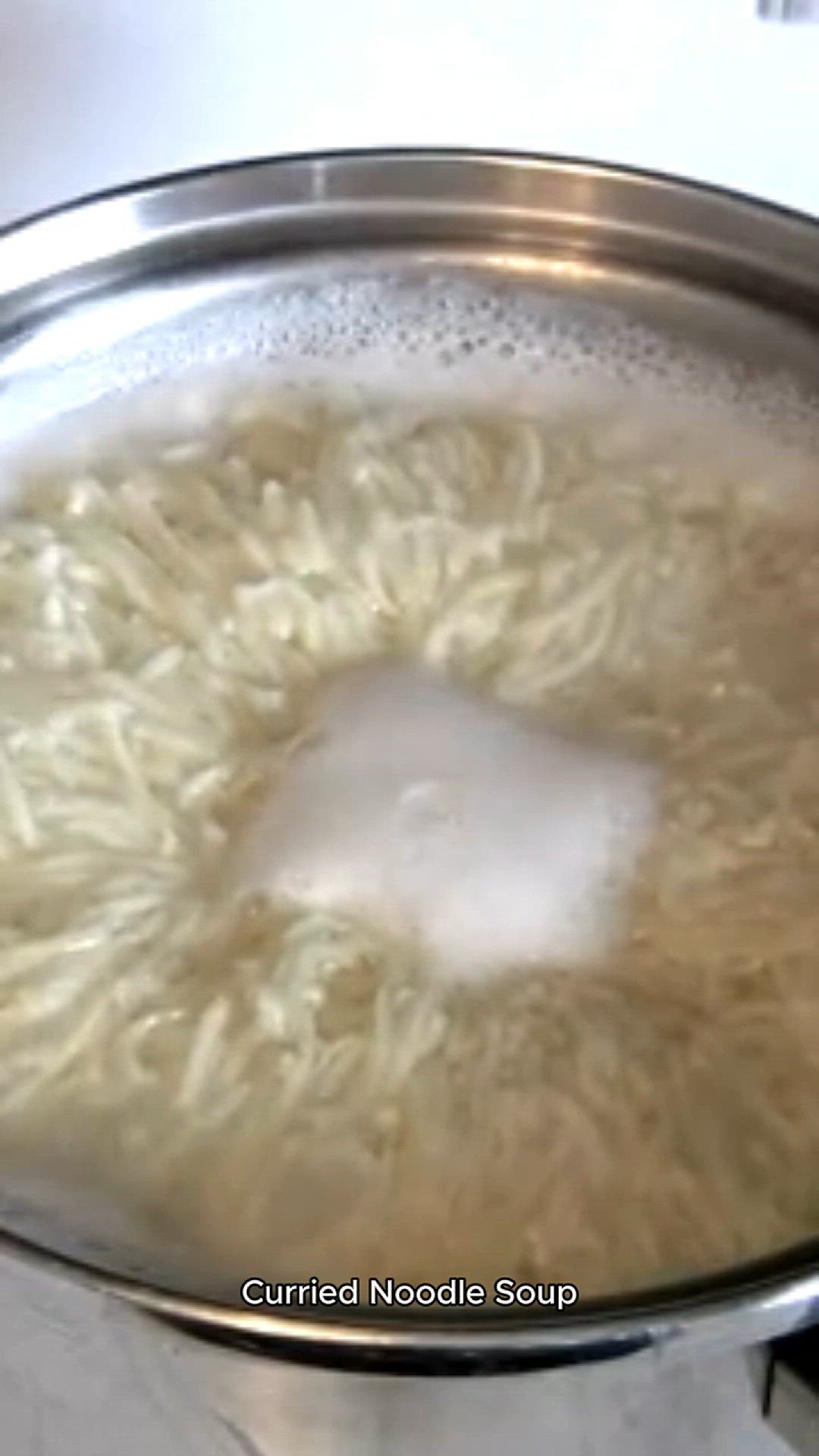 Video thumbnail for curried noodle soup recipe