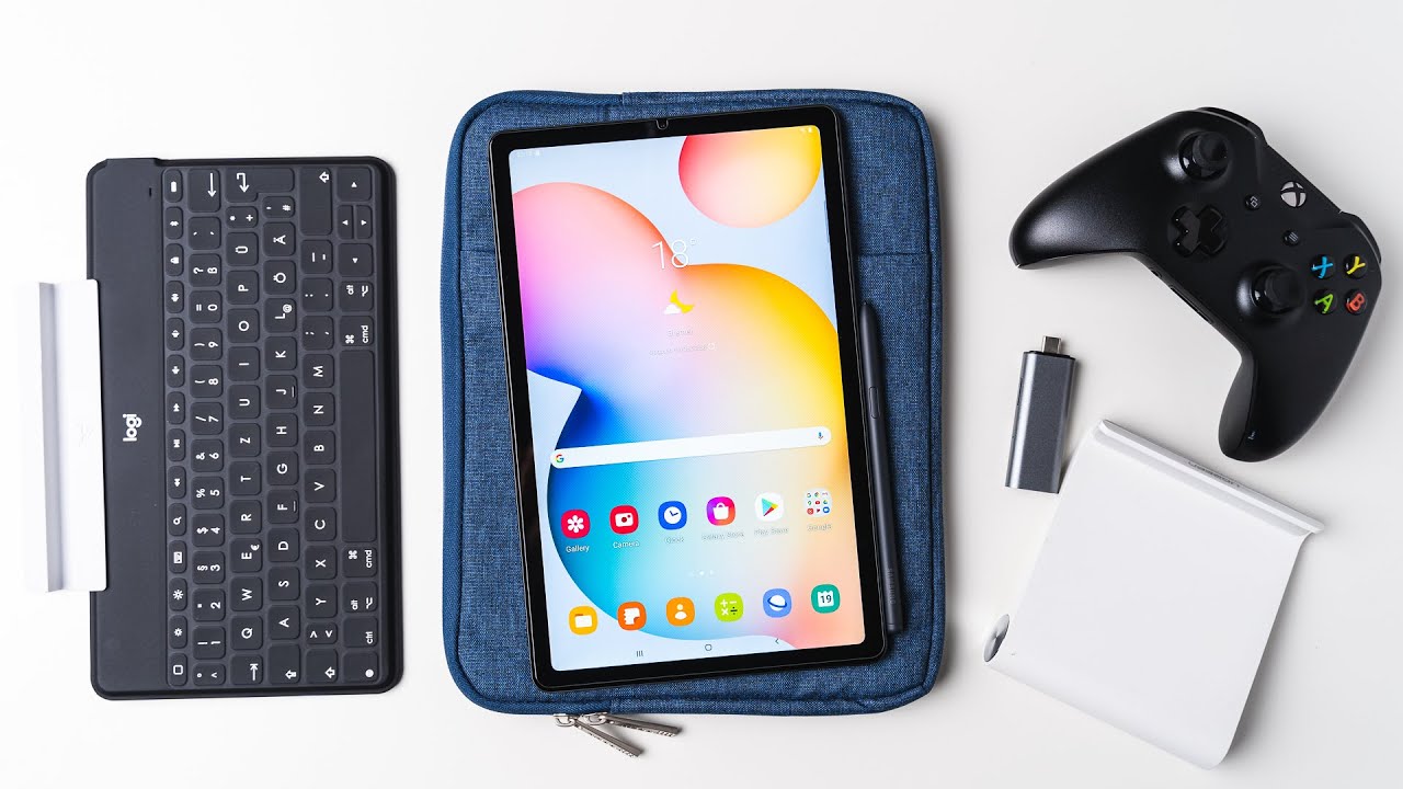 Video thumbnail for Samsung Galaxy Tab S6 Lite: Best Accessories I'm Using