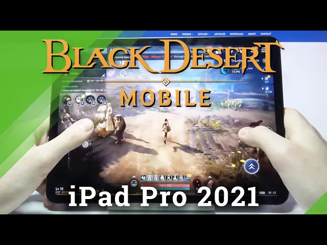 Video thumbnail for How Black Desert Mobile works on iPad Pro 2021? | Gaming Quality Checkup