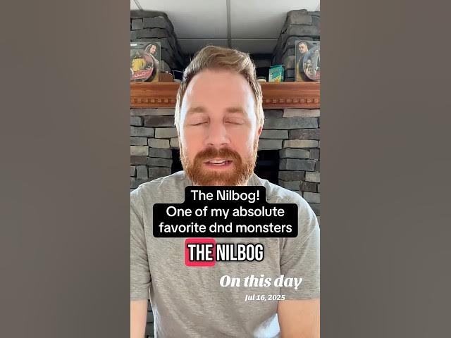 Video thumbnail for Nilbogs are one of my absolute favorite DnD monsters