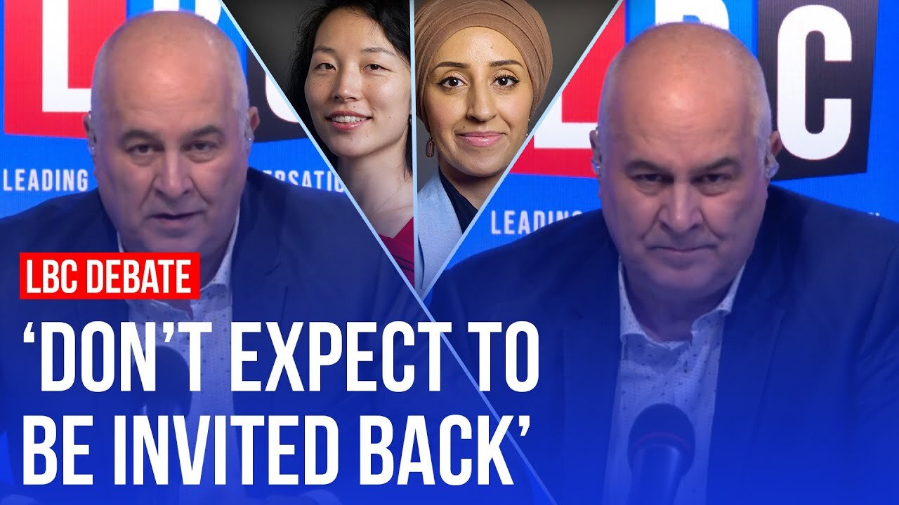 Video thumbnail for Iain Dale kicks guest off his show after a tense debate | LBC