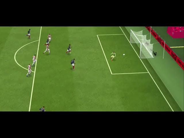 Video thumbnail for in FIFA mobile mbappe's goal