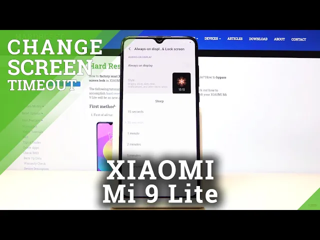 Video thumbnail for How to Set Screen Timeout in XIAOMI Mi 9 Lite – Screen Blackout