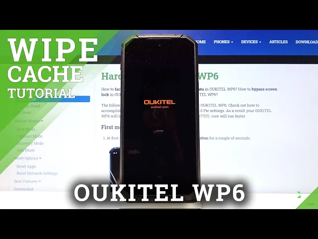 Video thumbnail for OUKITEL WP6 Wipe Cache Partition / Erase Temporary Files
