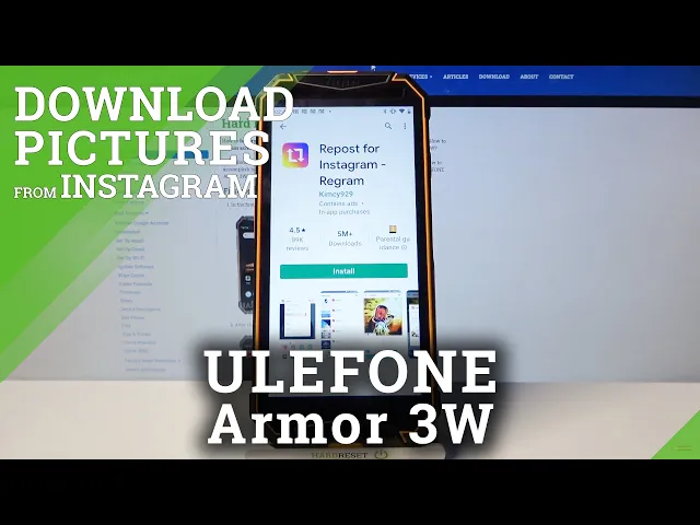 Video thumbnail for ULEFONE Armor 3W – Download & Save Pictures from Instagram App
