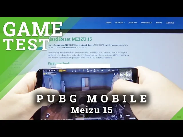 Video thumbnail for PubG on Meizu 15 - High Graphics Checkup / PubG GamePlay on MEIZU