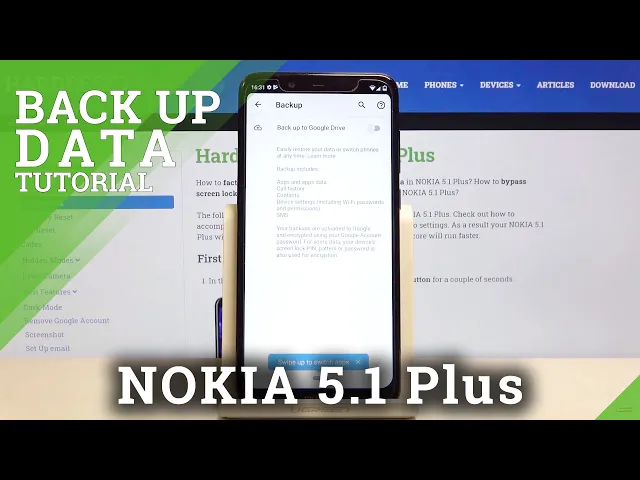 Video thumbnail for How to Enable Google Backup in NOKIA 5.1 Plus – Configure Backup Account