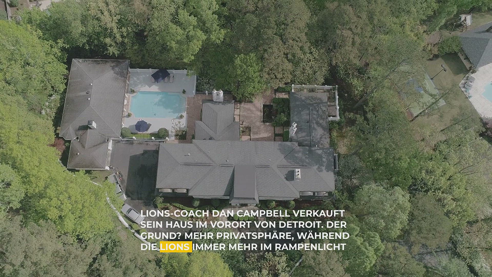 'Video thumbnail for Lions-Coach Dan Campbell verkauft Haus aus Sicherheitsgründen'
