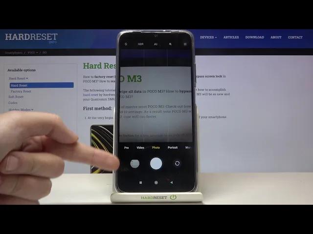 Video thumbnail for How to Switch On Camera Gridlines in POCO M3 – Use Gridlines in Camera