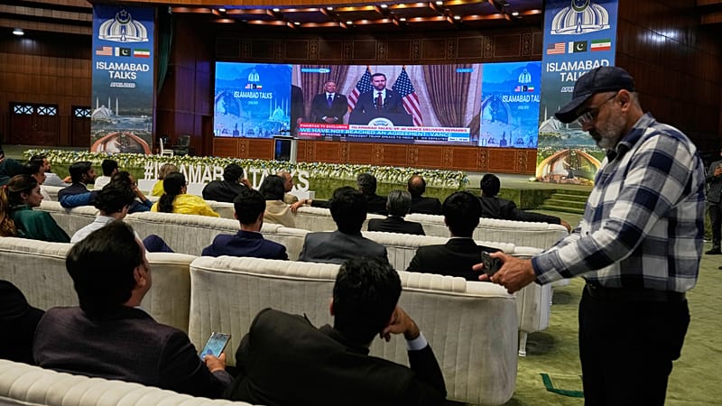 Video thumbnail for US-Iran talks in Pakistan end without breakthrough