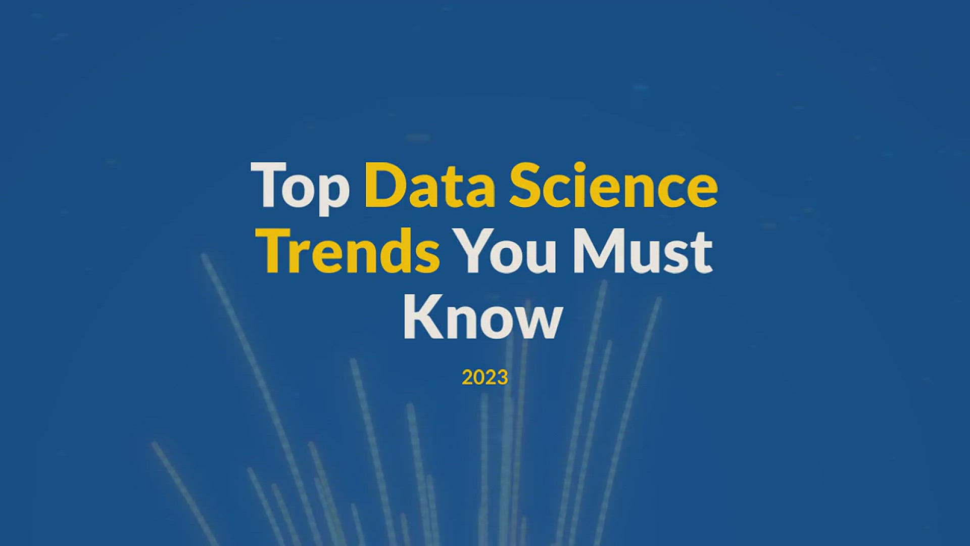 'Video thumbnail for Top Data Science Trends You Must Know in 2023'