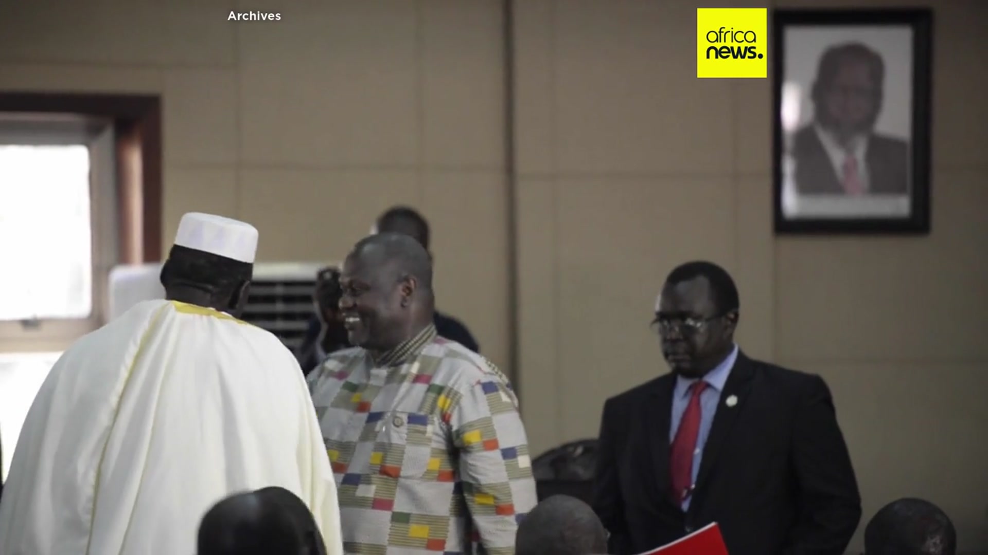 'Video thumbnail for South Sudan charges vice president Machar with treason'