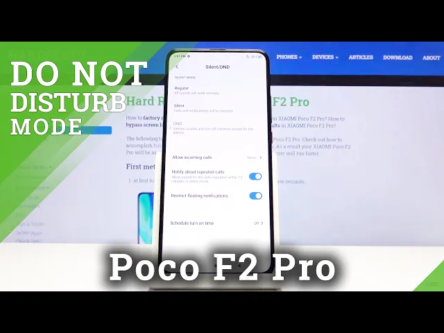 Video thumbnail for How to Enable Do Not Disturb Mode in Xiaomi Poco F2 Pro - Mute All Alerts