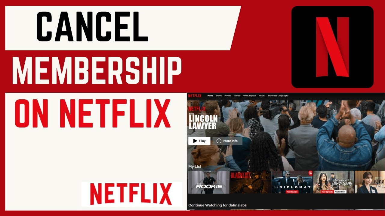 Video thumbnail for How To Cancel Netflix Membership Subscription