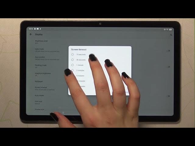 Video thumbnail for How to Change the Screen Timeout Value on the REALME Pad