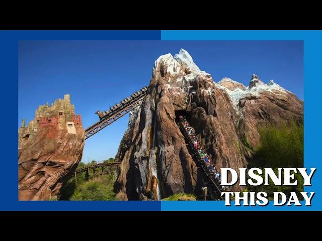 Video thumbnail for Expedition Everest   Legend of the Forbidden Mountain | DISNEY THIS DAY | April 7, 2006