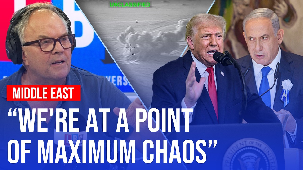 Video thumbnail for Trump considers unprecedented 'massive attack' on Iran