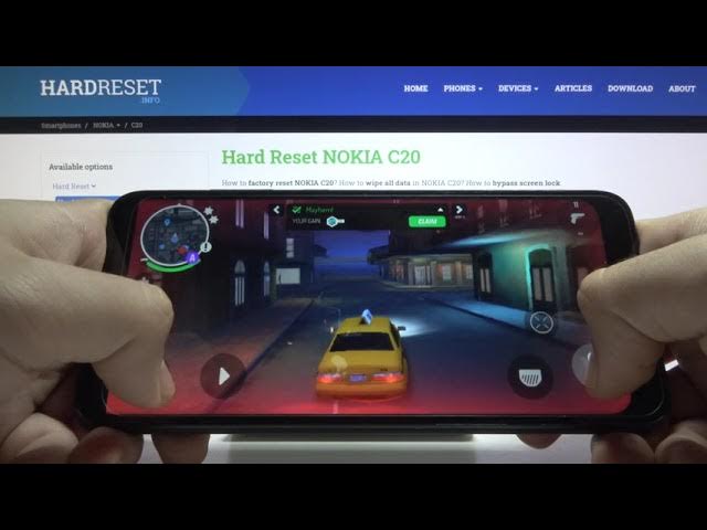 Video thumbnail for Gameplay of Gangstar New Orleans on NOKIA C20 – Mobile Gaming Test