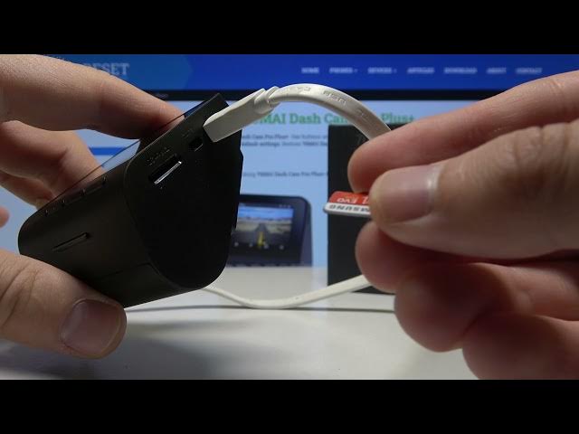 Video thumbnail for How to Insert SD Card into 70mai Dash Cam Pro Plus+ | Memory Card Install in 70mai A500S Dash Cam