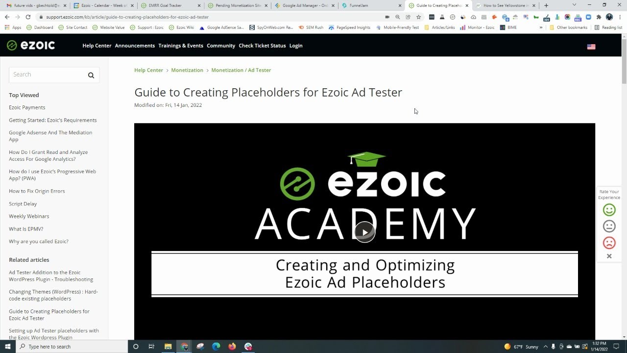 Video thumbnail for Using Ezoic Placeholder 'Position Types' to Improve Earnings