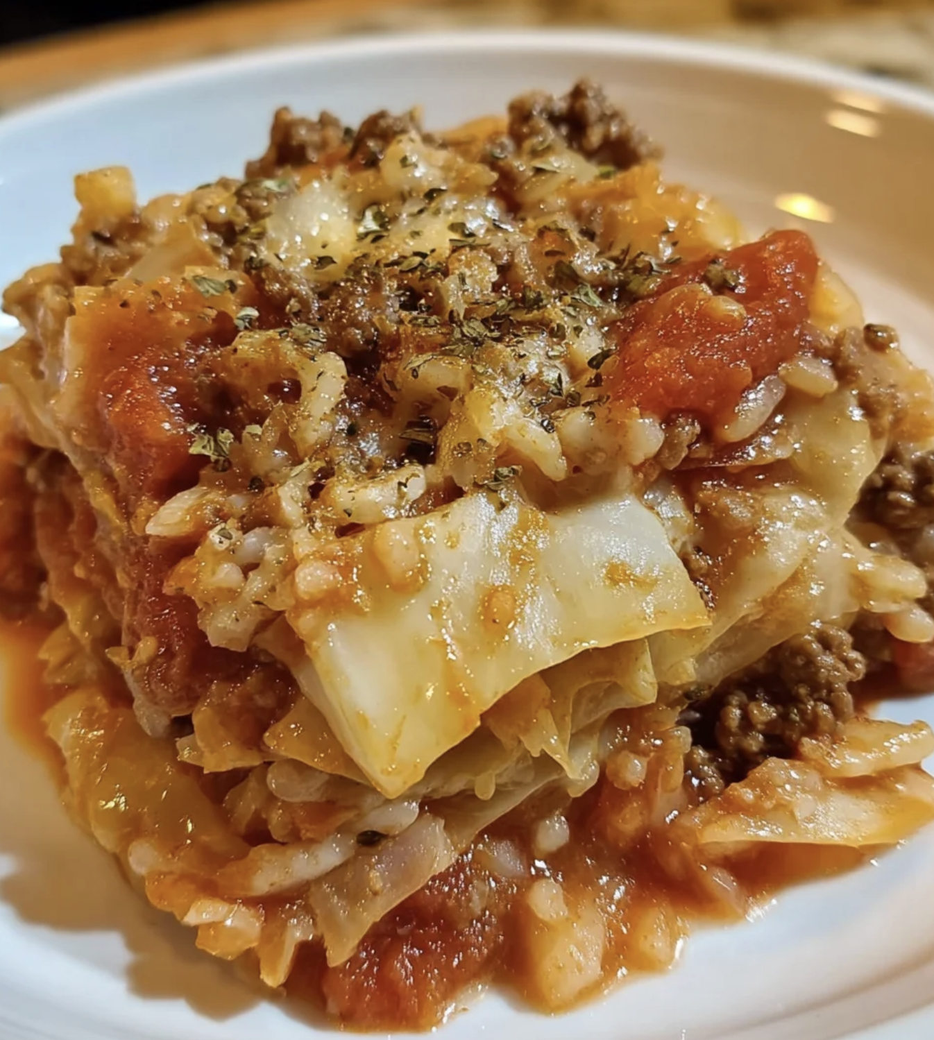 Video thumbnail for Crockpot Cabbage Roll Casserole