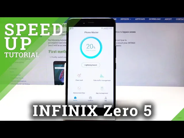 Video thumbnail for How to Speed Up INFINIX Zero 5 - Device Optimization