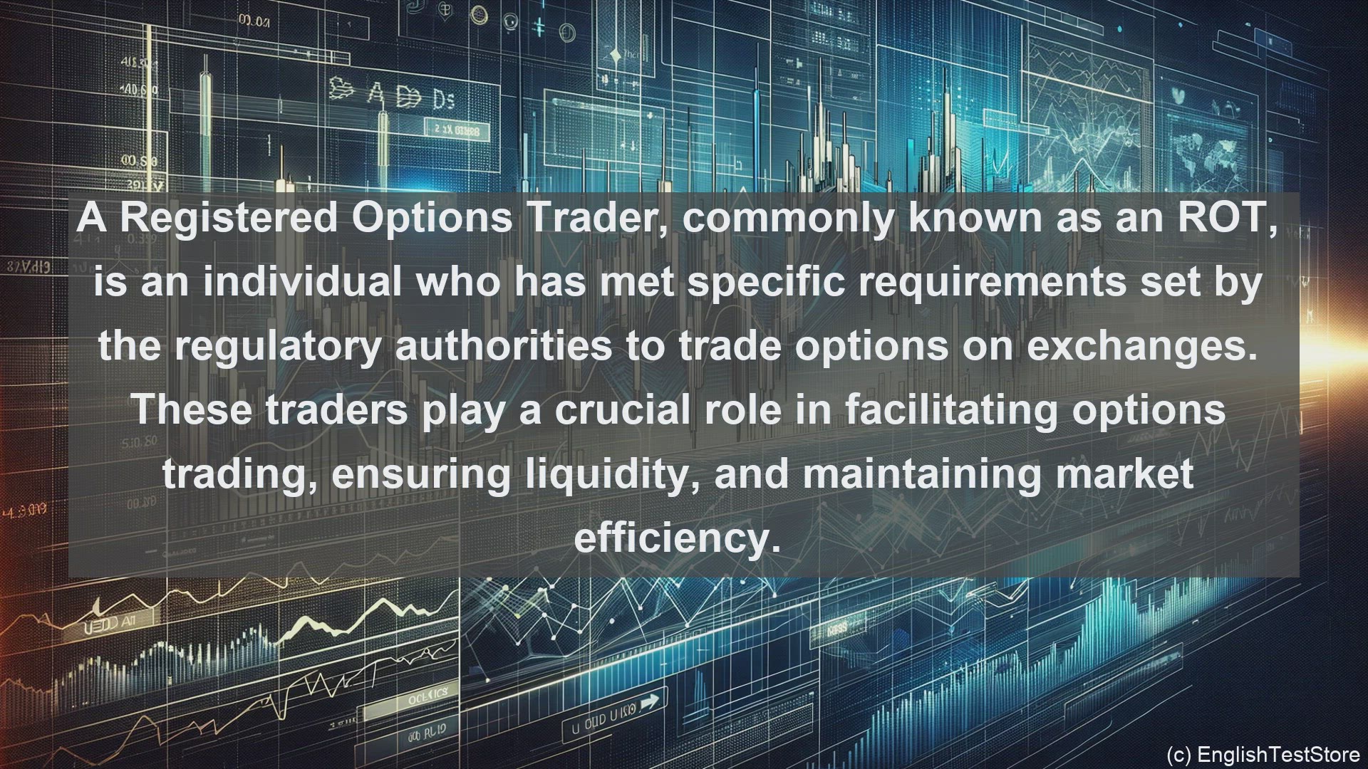 'Video thumbnail for Registered options trader in economics and finance'