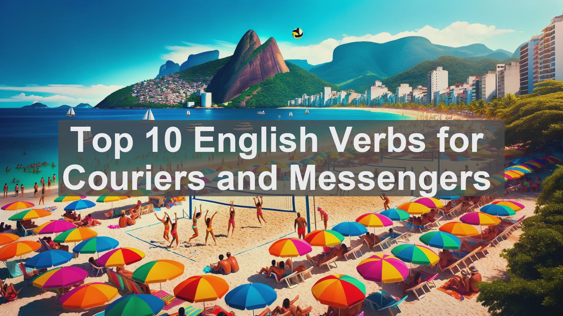 'Video thumbnail for Top 10 English Verbs for Couriers and Messengers'