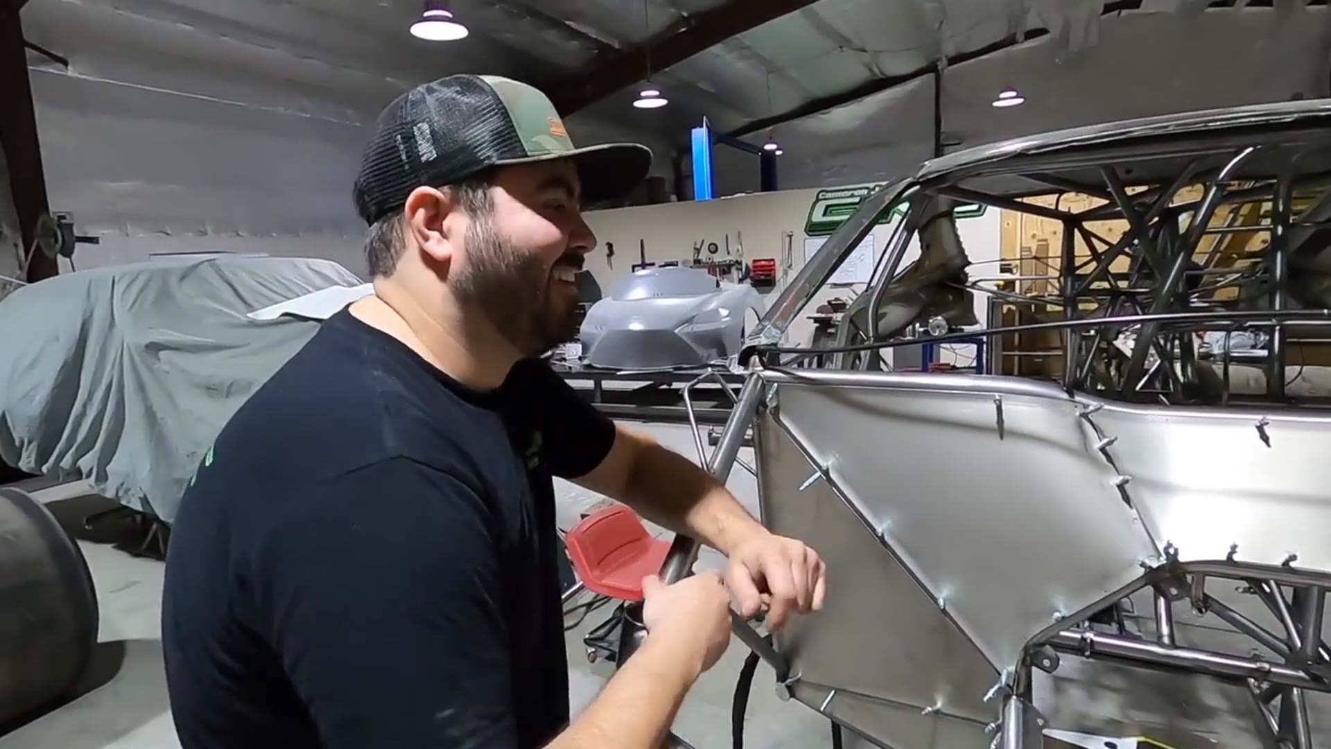 'Video thumbnail for TITANIUM FIREWALL, BEAD ROLLING AND SHOP WALK THROUGH 3-26-21'