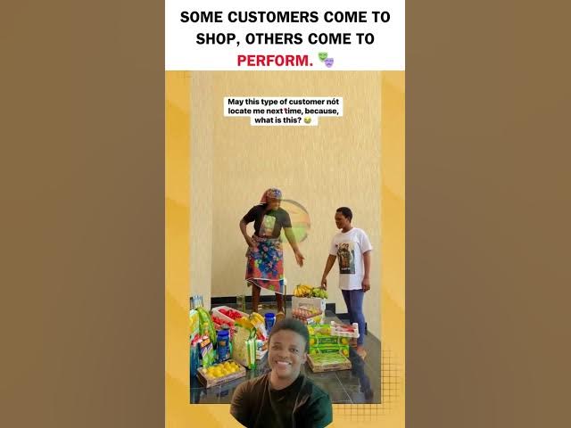 Video thumbnail for Some customers come to shop, others come to perform. 🎭