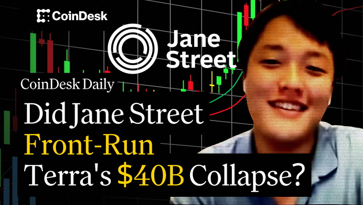 Video thumbnail for Jane Street accused of dumping $192M UST before Terra crash