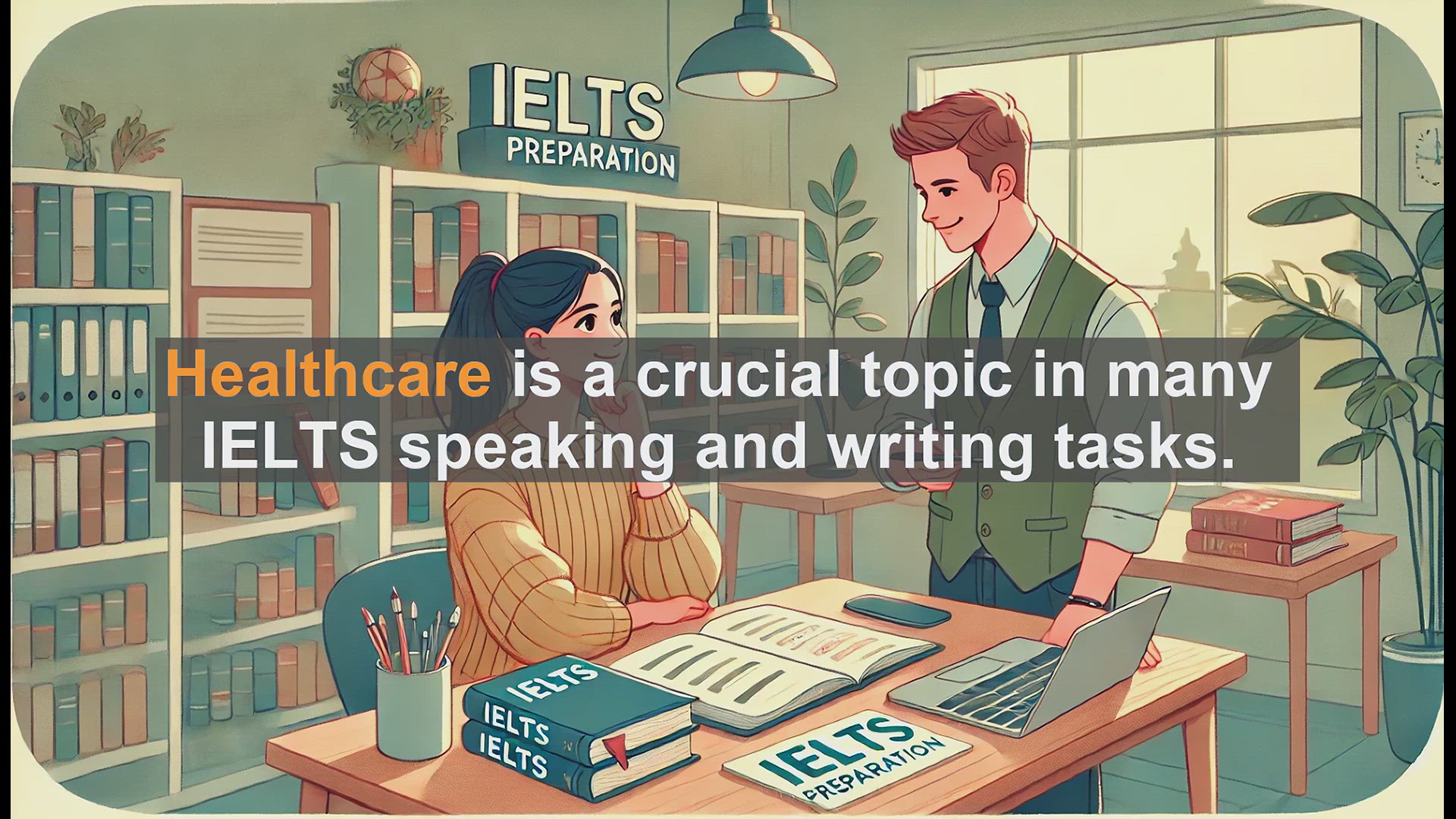 'Video thumbnail for 2500 Must Know IELTS 6.5 Vocabulary - IELTS Vocabulary: Understanding and Using 'Healthcare' Effectively'