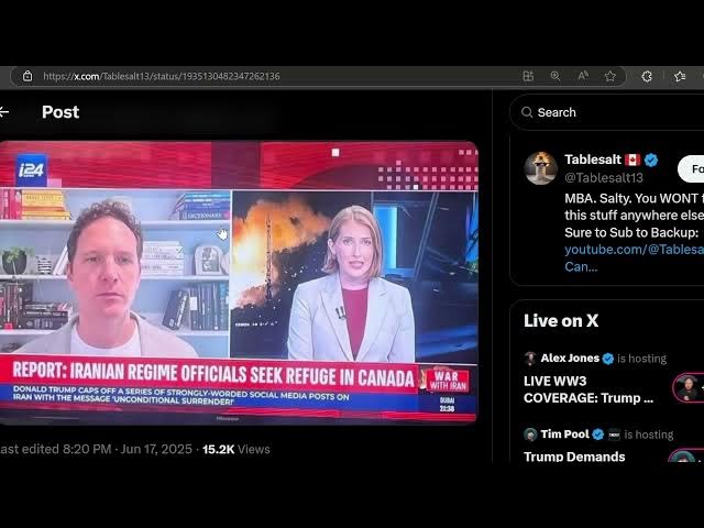 Video thumbnail for Iranian Officials Coming to... Canada???