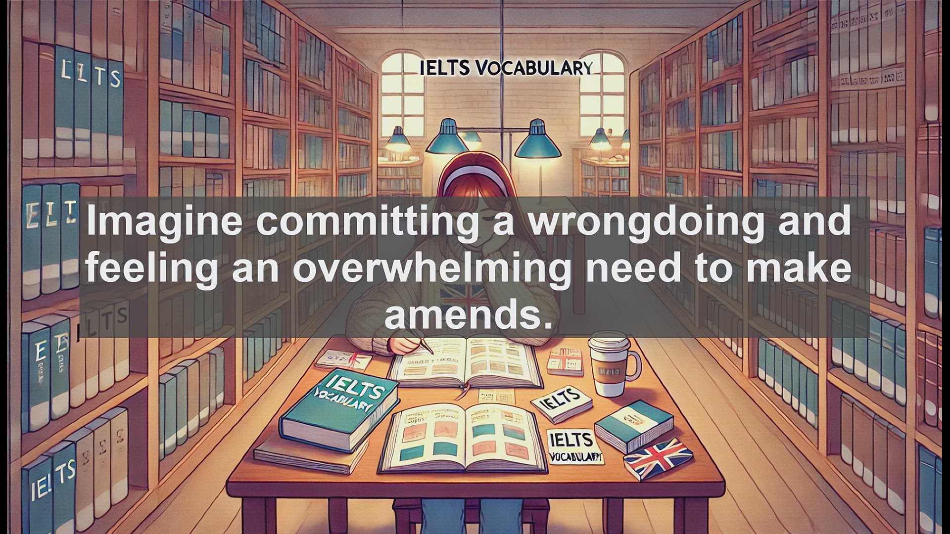 'Video thumbnail for 5000 Must Know IELTS 8.0 Vocabulary - Penance: Mastering a Key IELTS Vocabulary Word'