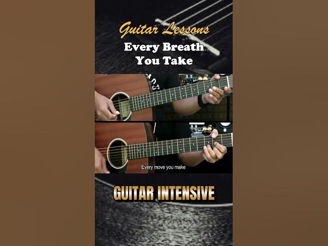 Video thumbnail for Every Breath You Take - The Police | EASY Guitar Lessons - Guitar Tutorial #guitartutorial