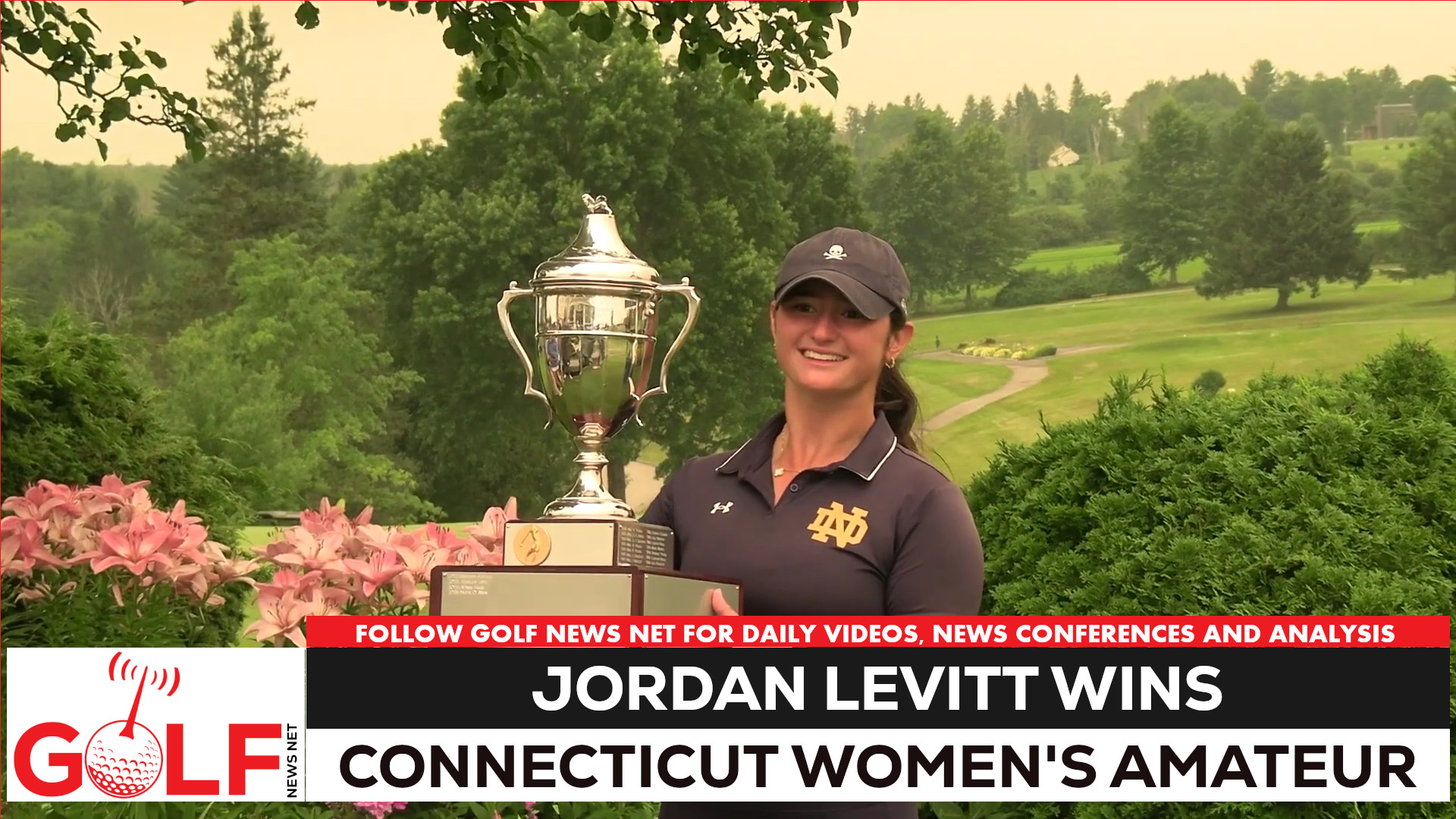 Video thumbnail for Jordan Levitt wins 61st Connecticut Women's Amateur