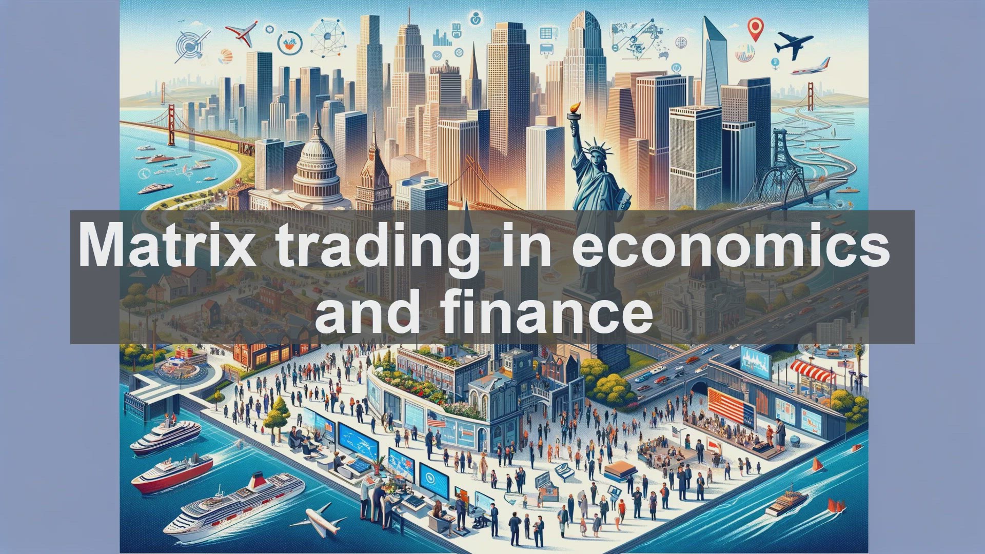 'Video thumbnail for Matrix trading in economics and finance'