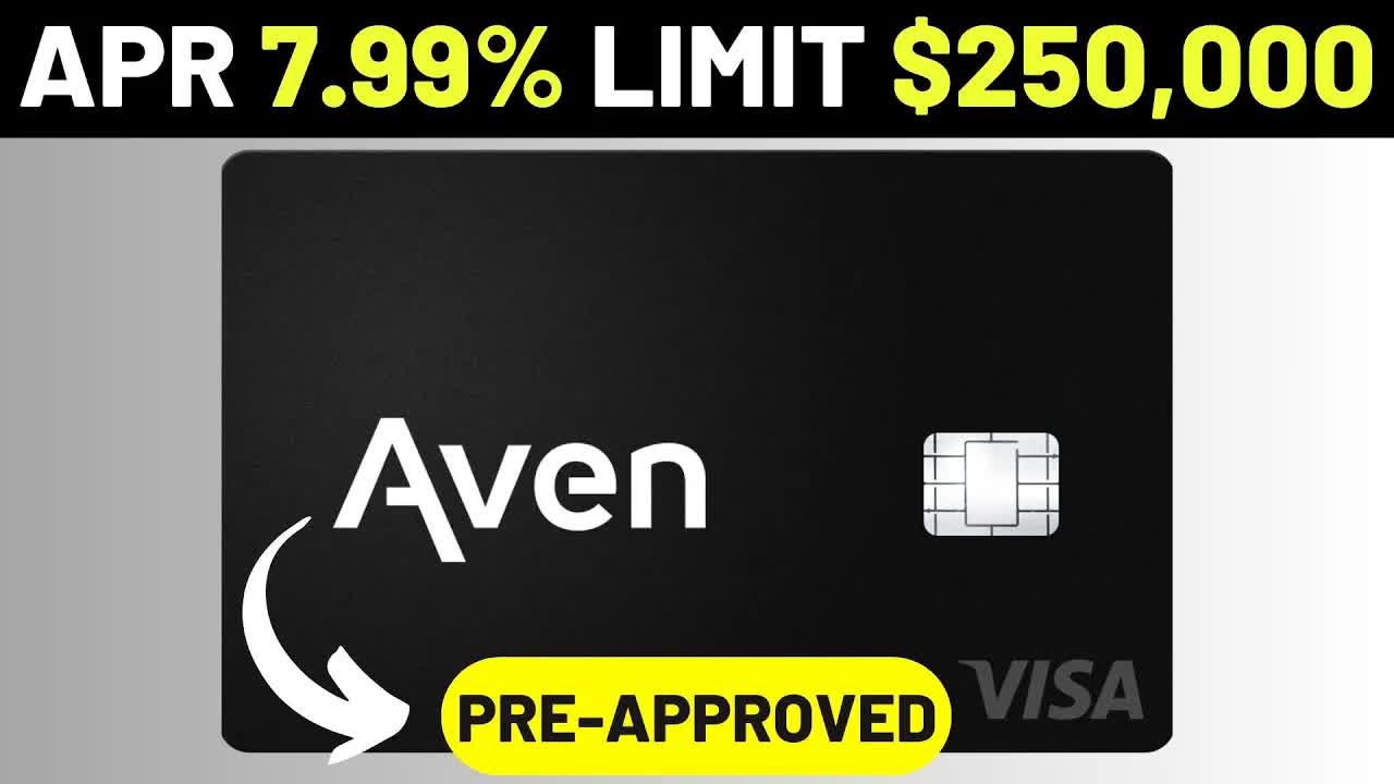 Video thumbnail for cal barton: aven card: unlock up to $250k with low apr credit & home equity line