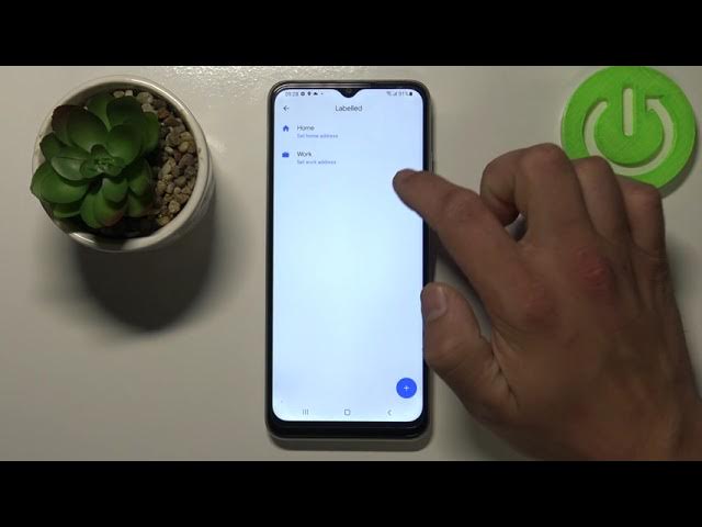 Video thumbnail for Samsung Galaxy A22 How To Change Home Location in Google Maps