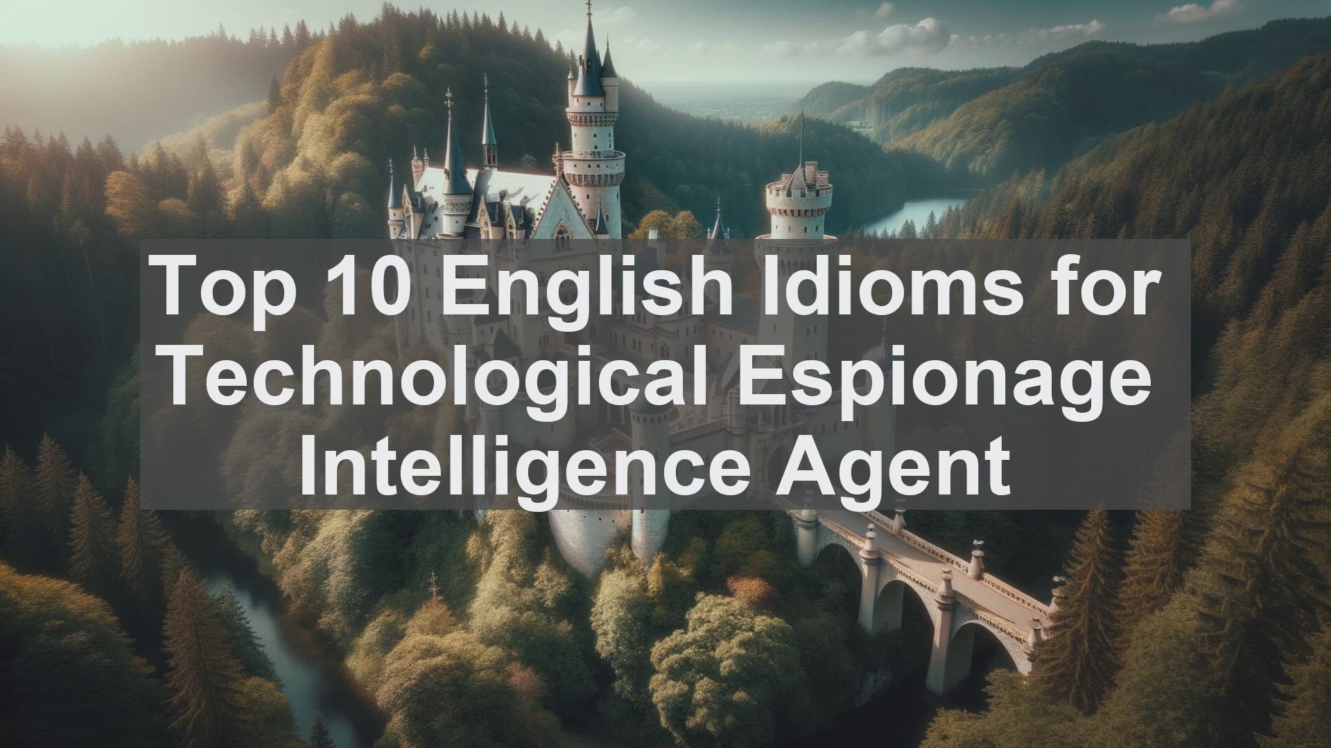 'Video thumbnail for Top 10 English Idioms for Technological Espionage Intelligence Agent'