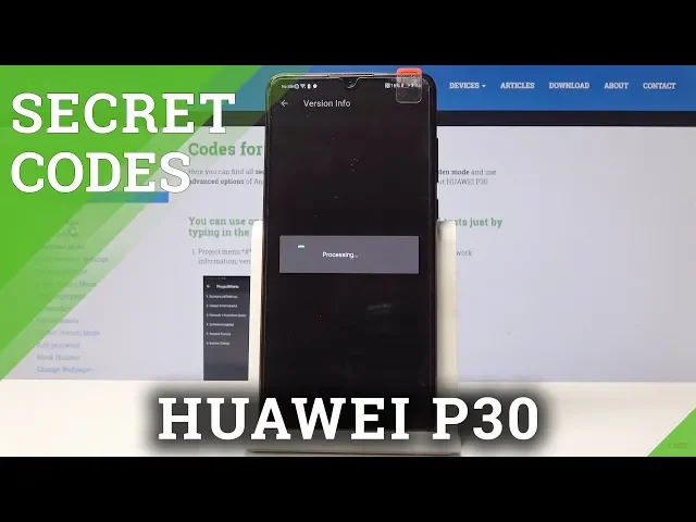 Video thumbnail for Project Menu HUAWEI P30 - Secret Code / Hardware Test Mode