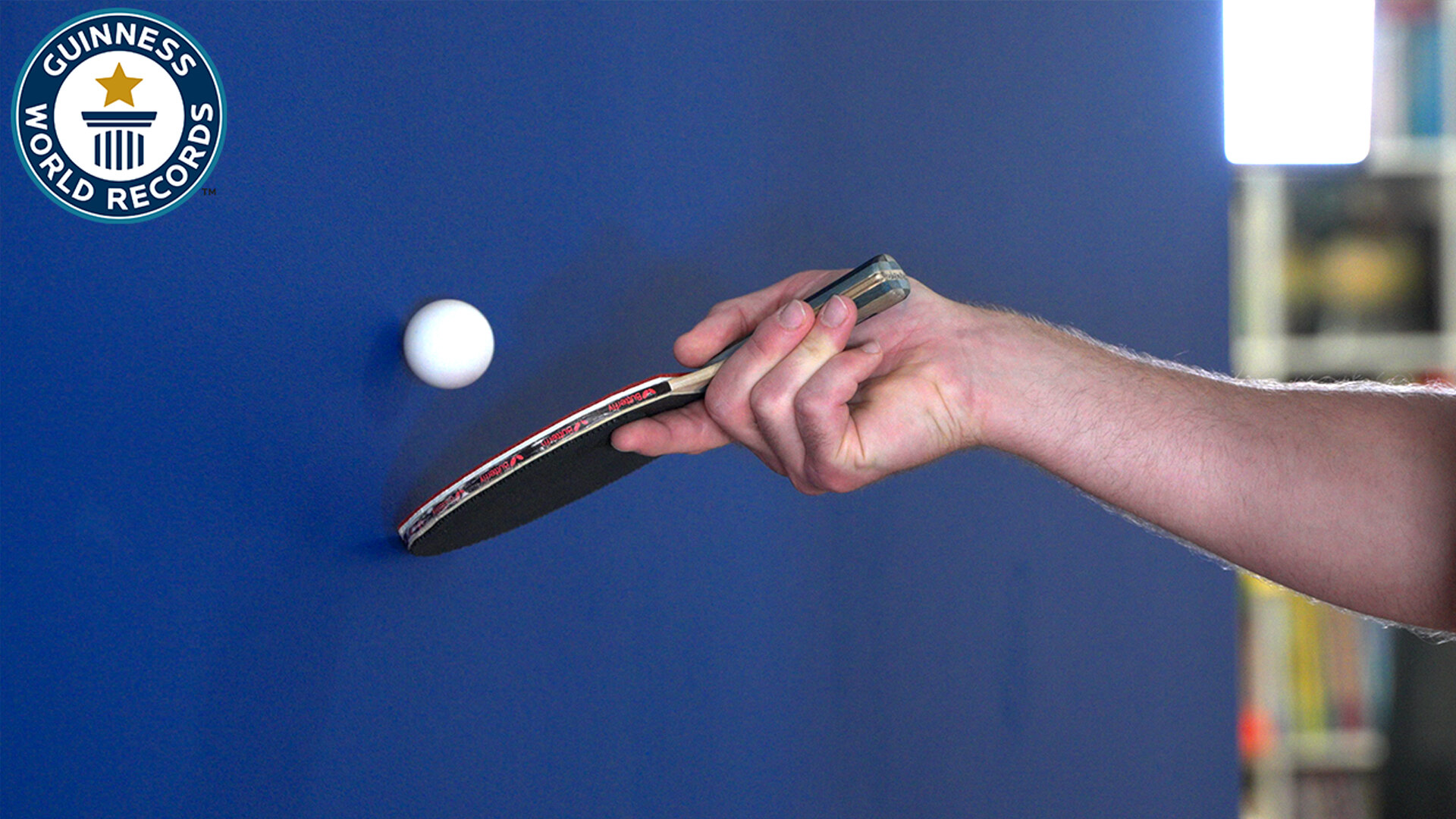 'Video thumbnail for Epic ping pong challenge, David breaks the record'