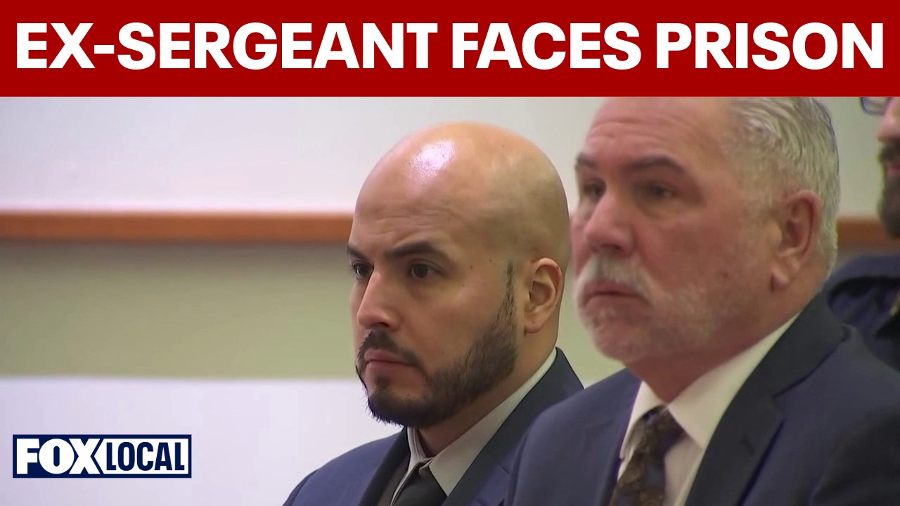 Video thumbnail for Officers sign petition to keep ex-NYPD sergeant out of prison