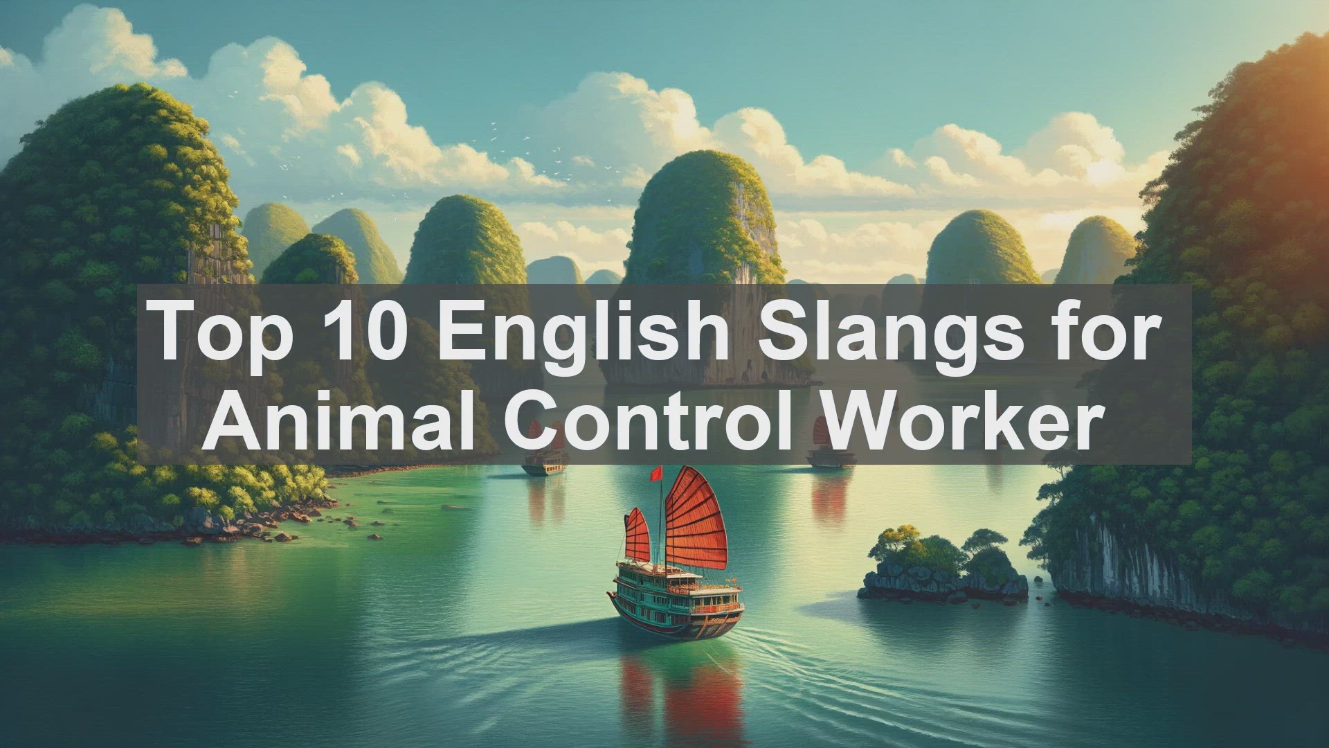 'Video thumbnail for Top 10 English Slangs for Animal Control Worker'